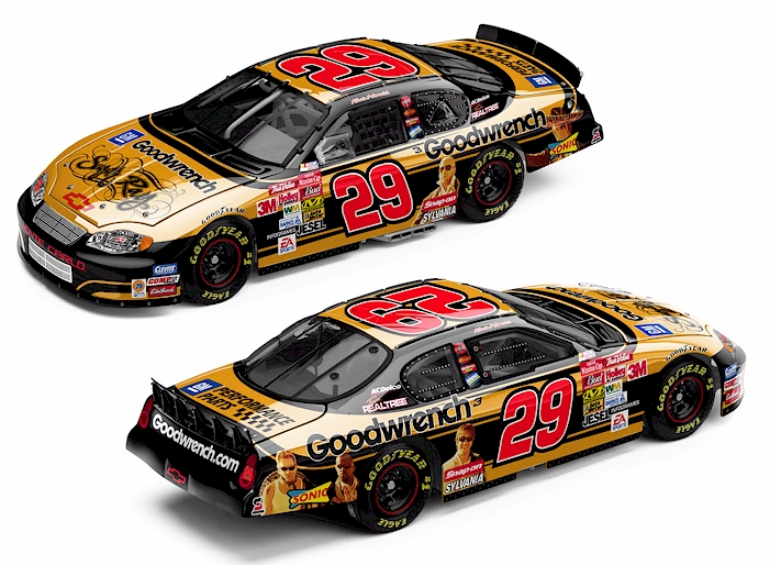 2003 Kevin Harvick #29 Goodwrench - Sugar Ray Diecast